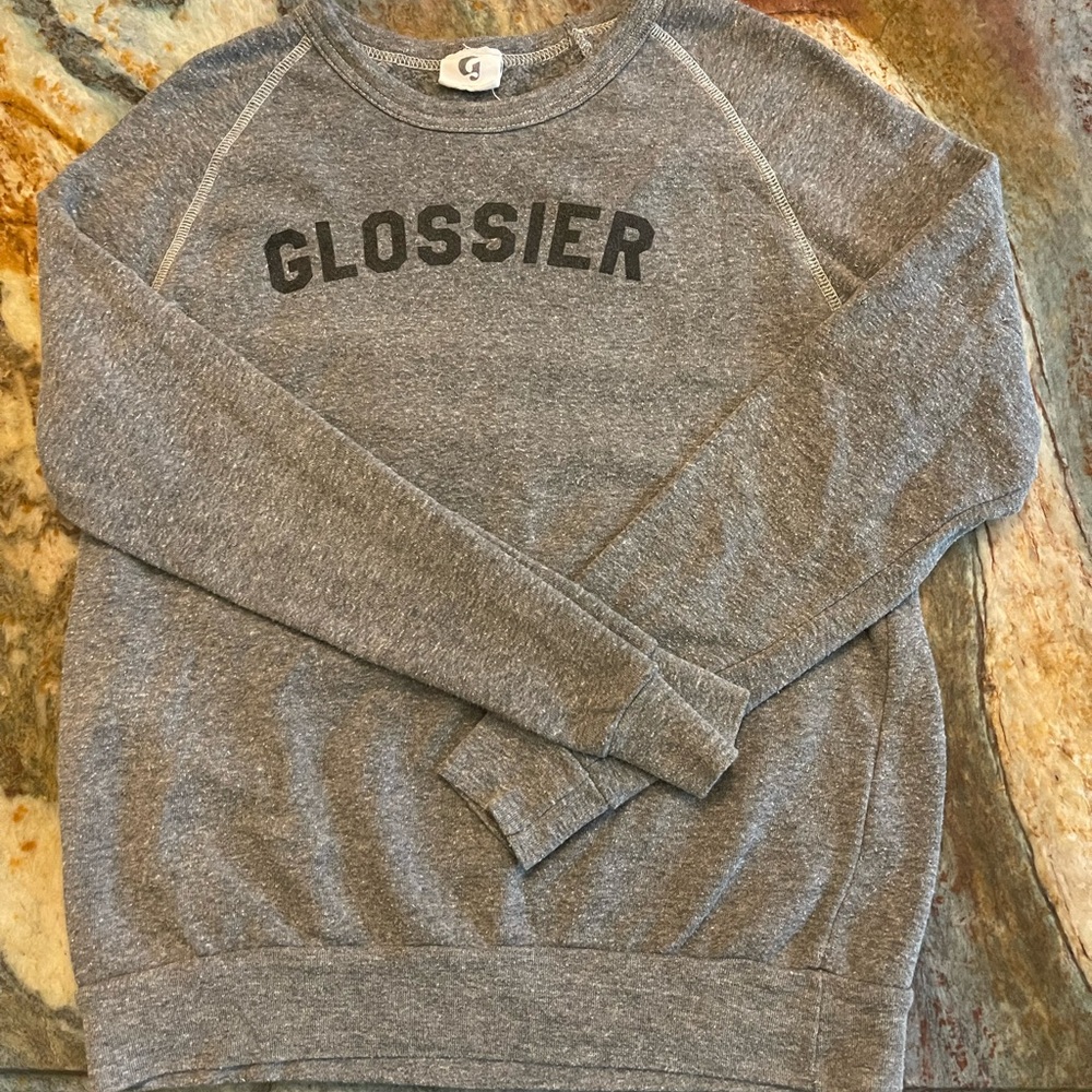 Glossier Charcoal Crewneck